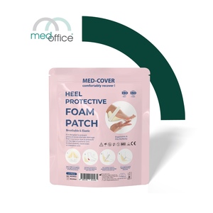 MED-COVER Patch en mousse protecteur de talon, coussin de soulagement de la pression pour les pieds, prévient les plaies au talon, certifié ISO - Product Image 2