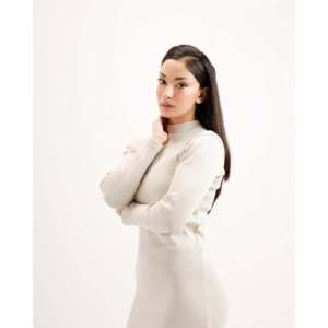 ชุดบอดี้สูทคอเต่าสำหรับผู้หญิง ทรงเข้ารูป สไตล์ลำลอง เซ็กซี่ ไร้ตะเข็บ ผ้าถักไนลอน พิมพ์ลาย แขนสั้น สำหรับฤดูร้อนและฤดูหนาว - Product Image 1