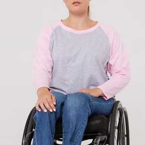 Ropa adaptable para niños discapacitados Sudadera de recuperación postoperatoria con hombro y acceso a presión lateral Camisas de puerto de quimio - Product Image 5