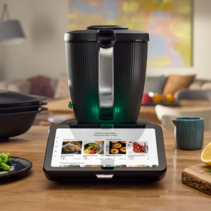 Nuevo Thermomix TM7 Personalizable de Grado Industrial, Mezclador Eléctrico de Acero Inoxidable, Controlado por Aplicación, para Cocinar en el Hogar - Product Image 1