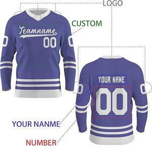 Le plus populaire concevez votre propre logo uniforme de hockey sur glace grande taille pour adulte - Product Image 5