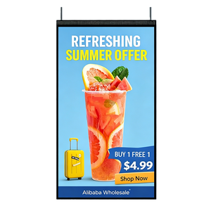 Écran d'affichage double face pour vitrine, écran LCD haute luminosité, signalisation numérique pour vitrine de magasin, publicité en vitrine - Product Image 4