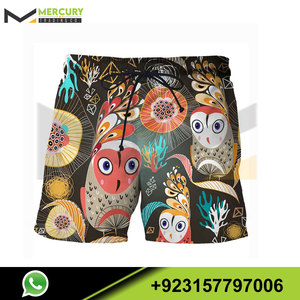 Nuevo diseño de natación para hombres 3D impreso dibujos animados comodidad, cintura elástica pantalones cortos de natación holgados para correr de buena calidad - Product Image 6