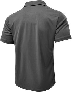 Polos de impresión personalizados de mezcla de algodón y poliéster al por mayor de alta calidad, Polo liso en blanco de talla grande para hombre para ropa deportiva - Product Image 4