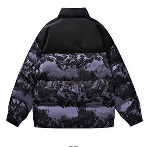 OEM Servicio de Diseño Propio Logotipo Hombres Burbuja Chaqueta de invierno de alta calidad de moda Desgaste Burbuja Chaqueta de invierno para los hombres - Product Image 2