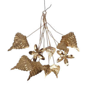 Bouquet de fleurs en métal galvanisé à la main vintage rustique pour décoration intérieure de la maison - Product Image 6