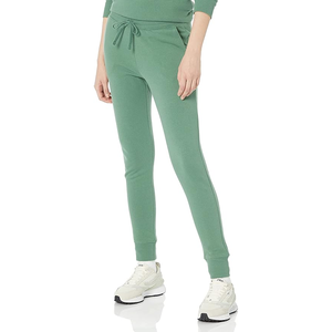 Ladies Canvas <b>Trousers</b> Flat Front Winter Stretch Lightweight <b>Drawstring</b> Wholesale Price-Featuring Pockets High Waist - Product Image 1