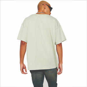 T-shirts à épaules tombantes pour hommes grande taille, vente chaude, 100% coton, séchage rapide, t-shirt pour homme, logo personnalisé, impression numérique, t-shirts pour homme - Product Image 2