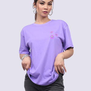 เสื้อยืดคอกลมพิมพ์ลายสกรีนคลาสสิกสำหรับผู้หญิงสวมใส่สบายระบายอากาศได้ดีคุณภาพสูงสำหรับฤดูหนาว - Product Image 3