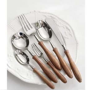 Utensilios de cocina, juego de cubiertos grandes y bonitos, artículos de plata de acero inoxidable puro de alta calidad, superventas - Product Image 2