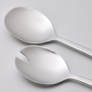 SCI Indian Factory Direct Price Custom OEM ODM Stainless Steel <b>Salad</b> <b>Server</b> Metal Spoon Fork Classic Flatware Set Silverware Set - Product Image 5