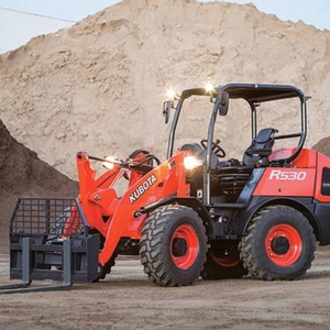 Chargeuse sur pneus Kubota R530 à forte capacité de charge, conception compacte, équipement de terrassement pour la construction et l'agriculture, vente chaude - Product Image 2