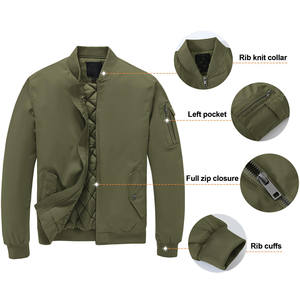 Ropa de calle de satén de béisbol, abrigos nuevos con letras bordadas, rompevientos, chaqueta holgada de Hip Hop, chaqueta informal con cremallera para hombre - Product Image 3