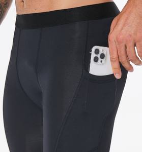 Leggings de sport pour hommes, nouvelle arrivée, respirants, résistants à l'eau, séchage rapide, leggings de yoga en coton pour la salle de sport et le fitness - Product Image 4