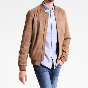 แจ็กเก็ตบุรุษหนังนิ่มแท้สำหรับนักบินล่องเรือแบบปรับแต่งได้ - Product Image 3