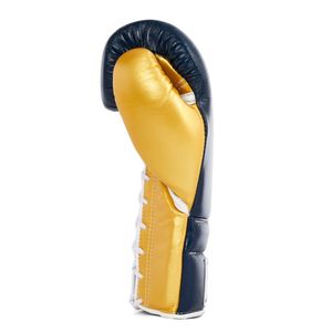 Fabrication de gants de boxe blancs de haute qualité, sur mesure, design OEM, fabriqués en cuir véritable, gants d'entraînement - Product Image 3