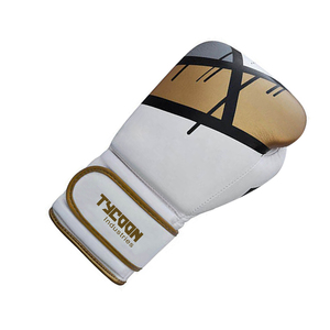 Gants de boxe en gros Gants de boxe Wining Gants de boxe pas cher Logo personnalisé Pro professionnel en cuir Gants unisexe Logo personnalisé - Product Image 5