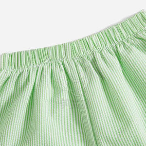 กางเกงขาสั้นผู้หญิงทรงปกติ ระบายอากาศได้ดี สไตล์ไฮสตรีท คุณภาพสูง ขายส่ง MOQ ต่ำ ดีไซน์ล่าสุดปี 2025 ผลิตในปากีสถาน - Product Image 3