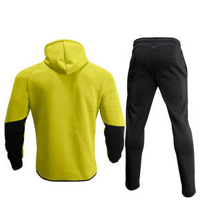 Chándal de gimnasio de invierno para hombre, recién llegado, pantalones elásticos, conjunto de dos piezas de talla grande, venta al por mayor, conjuntos de jogging con logotipo personalizable - Product Image 5