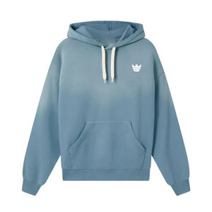 Fabricant de sweats à capuche, sweats à capuche personnalisés 450 g/m², lavés et délavés, sans cordon, sweats à capuche vintage surdimensionnés pour hommes - Product Image 4