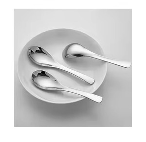 Cuchara de café elegante de acero inoxidable dorado, perfecta para utensilios de cocina, vajilla de Hotel, juego de cucharas - Product Image 3