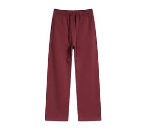 OEM Service กางเกงวอร์มขาตรงสำหรับผู้ชาย, กางเกงวอร์มจ๊อกกิ้งกางเกงวิ่งขายาวผลิตตามสั่งผลิตจากผ้าเฟรนช์เทอร์รี่ - Product Image 1