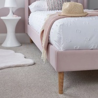 Rembourrage de lit moderne de luxe pour enfants pour filles Mobilier de chambre d'enfant Style haut de gamme