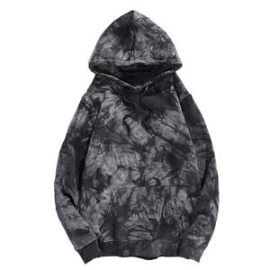 เสื้อมีฮู้ดสำหรับผู้ชายเสื้อมีฮู้ดสีดำขนาดใหญ่พิเศษโลโก้ตามสั่ง - Product Image 5