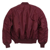 Blouson d'aviateur à fermeture éclair de haute qualité pour hommes avec tissu en toile à col montant au design personnalisé pour l'hiver Vente en gros