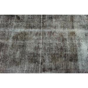 Alfombra de 3.4x6 pies, Alfombra Turca Vintage, Alfombra de Lana Gris Abstracta - Product Image 5