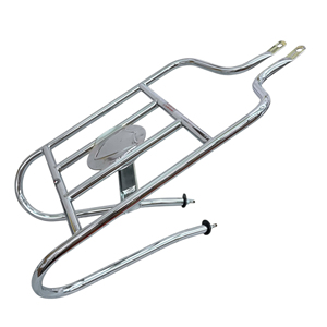 ตะแกรงหลังแบบโครเมียมแนวนอน / ตะแกรงล้อหลัง Lambretta LI S1 /S2 + TV1 + TV2 - Product Image 3