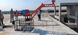 Grúa de Brazo Articulado para Techo de Uso Pesado con Cabrestante Eléctrico para Elevación de Materiales de Construcción en Edificios y Sitios de Gran Altura - Product Image 4