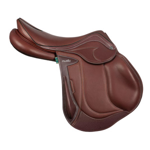 Selle de dressage anglaise personnalisée de qualité supérieure, confortable, en cuir véritable, produits d'équitation anglaise en provenance d'Inde - Product Image 1