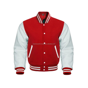 Vestes universitaires et universitaires de grande taille pour hommes vestes universitaires vierges en gros veste universitaire letterman unie avec logo personnalisé pour hommes - Product Image 3