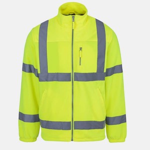 Sweat-shirt de sécurité jaune haute visibilité pour ambulance, conforme à la norme ANSI Classe 1, imperméable, 100 % polyester, réfléchissant, avec logo personnalisé, pour homme - Product Image 3