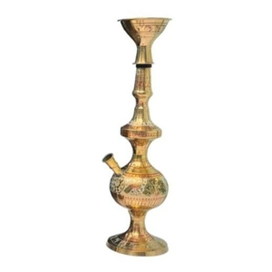 Cachimba de Latón de Alta Calidad con Grabado y Acabado Pulido para Fumar, Cachimba de Latón Artesanal, Experiencia de Fumar Premium - Product Image 3