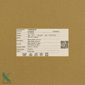 97% Cotton 3% Spandex <b>Stretch</b> Twill Fabric-Premium Poplin for Pants <b>Trousers</b> Chinos Shorts & Garments Washed & Breathable - Product Image 5