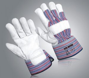 Premium Split Leather Canadian Rigger <b>Gloves</b> With Safety Cuff Versatile Canadian Rigger <b>Gloves</b> Designed For Long Work Hours - Product Image 3