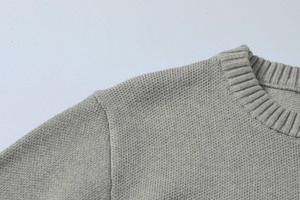 Pull à col rond en jacquard pour homme, 100% coton, personnalisé, manches longues, motif de dessin animé, tricot de haute qualité - Product Image 4