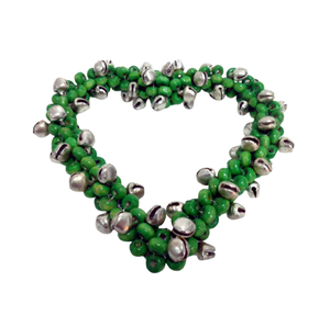 Latest Design Home <b>Decoration</b> Set of 3 Iron/Beads Hanging <b>Heart</b> Nickel Plating Wall Hanging for Home <b>Decoration</b> Handmade - Product Image 1