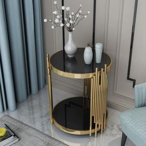 Fourniture en gros d'une élégante table basse en acier inoxydable avec dessus en verre pour une décoration intérieure polyvalente disponible au meilleur prix - Product Image 4