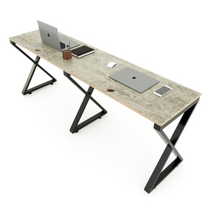 โต๊ะกลุ่ม 2 ที่นั่ง สไตล์โมเดิร์นมินิมอล 200x50 ซม. ไม้อัด Xconcept HBXC033 - Product Image 1