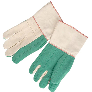 Guantes de Trabajo Resistentes, Protección para la Palma de la Mano, Puño Tipo Guantelete, Doble Palma, Poliéster/Algodón, Transpirables, de Secado Rápido, para Uso Industrial y Diario - Product Image 5