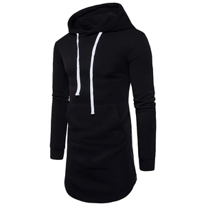 เสื้อมีฮู้ดตัวยาวคอวีระบายอากาศสำหรับผู้หญิงสวมใส่สบายในฤดูหนาว - Product Image 4