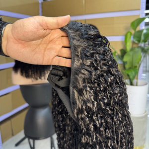 Perruque HD sans colle |   <span class=keywords><strong>Cheveux</strong></span> vierges vietnamiens |   13x6 Transparent |   <span class=keywords><strong>Cheveux</strong></span> bouclés lâches 20-24 pouces |   Vêtements prêts-à-porter |   <span class=keywords><strong>Cheveux</strong></span> de bébé pré-épilés |   Double - Product Image 4