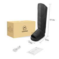 Comfier Compression d'air praticable et rechargeable avec le masseur de veau de pied de jambe de chaleur