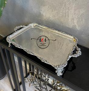 Riche choix qualité Ramadan Festival décoration luxe plateau en laiton de haute qualité pour Ramadan Festival personnaliser la taille et le Design - Product Image 4