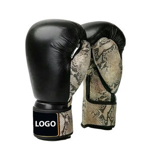 Guantes de Boxeo de Entrenamiento de Cuero PU de Alta Calidad, Diseño Cómodo con Logotipo Personalizado, Venta Directa de Fábrica, Nuevos Guantes de Boxeo MMA - Product Image 1