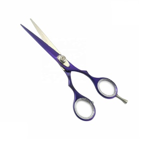 Professional Barber Quality Stainless Steel Professional Barber <b>Hairdressing</b> Shears <b>Hairdressing</b> Cutting Scissors with <b>case</b> - Product Image 6