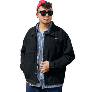 2025 Winter Printed Design <b>Men</b> <b>Denim</b> <b>Jackets</b> with Front Logo-High Quality Low MOQ 20 Pieces - Product Image 1